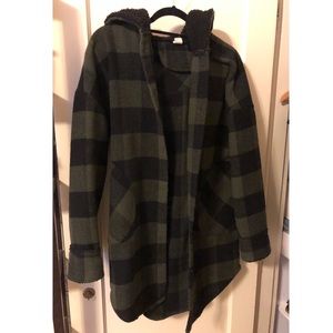 Long Flannel Coat